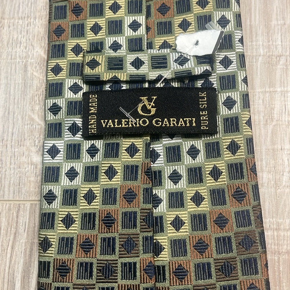 Designer Valerio Granti Pure silk tie New - Picture 2 of 7